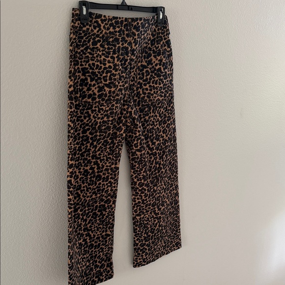 Maeve Brown and Black Leopard-Print Pants - Picture 4 of 4